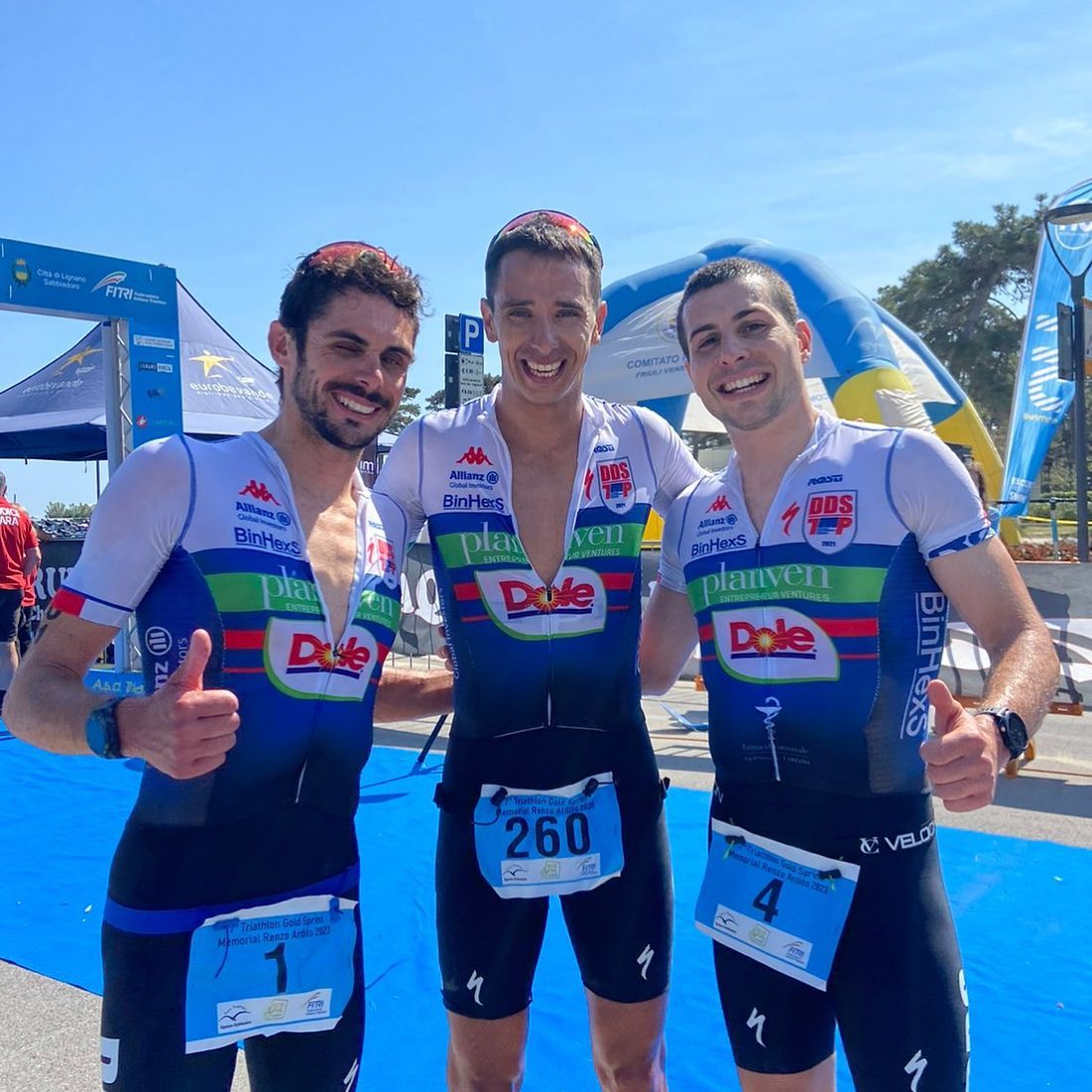 En este momento estás viendo Gaspar Riveros ganó el VII Triathlon Sprint Città di Lignano