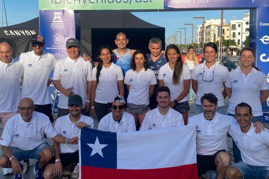 Chilenos destacaron en Mundial Multisport Ibiza 2023