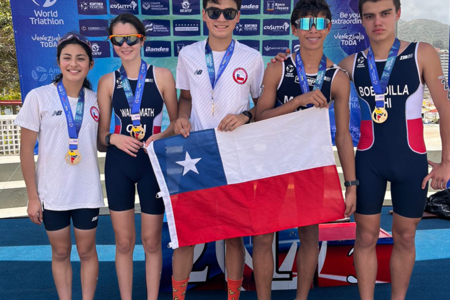 ¡Chile gana el medallero en el Sudamericano de Triatlón en La Guaira 2024!