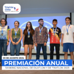 Premiaciones del Ranking Nacional 2023 en Duatlón y Triatlón
