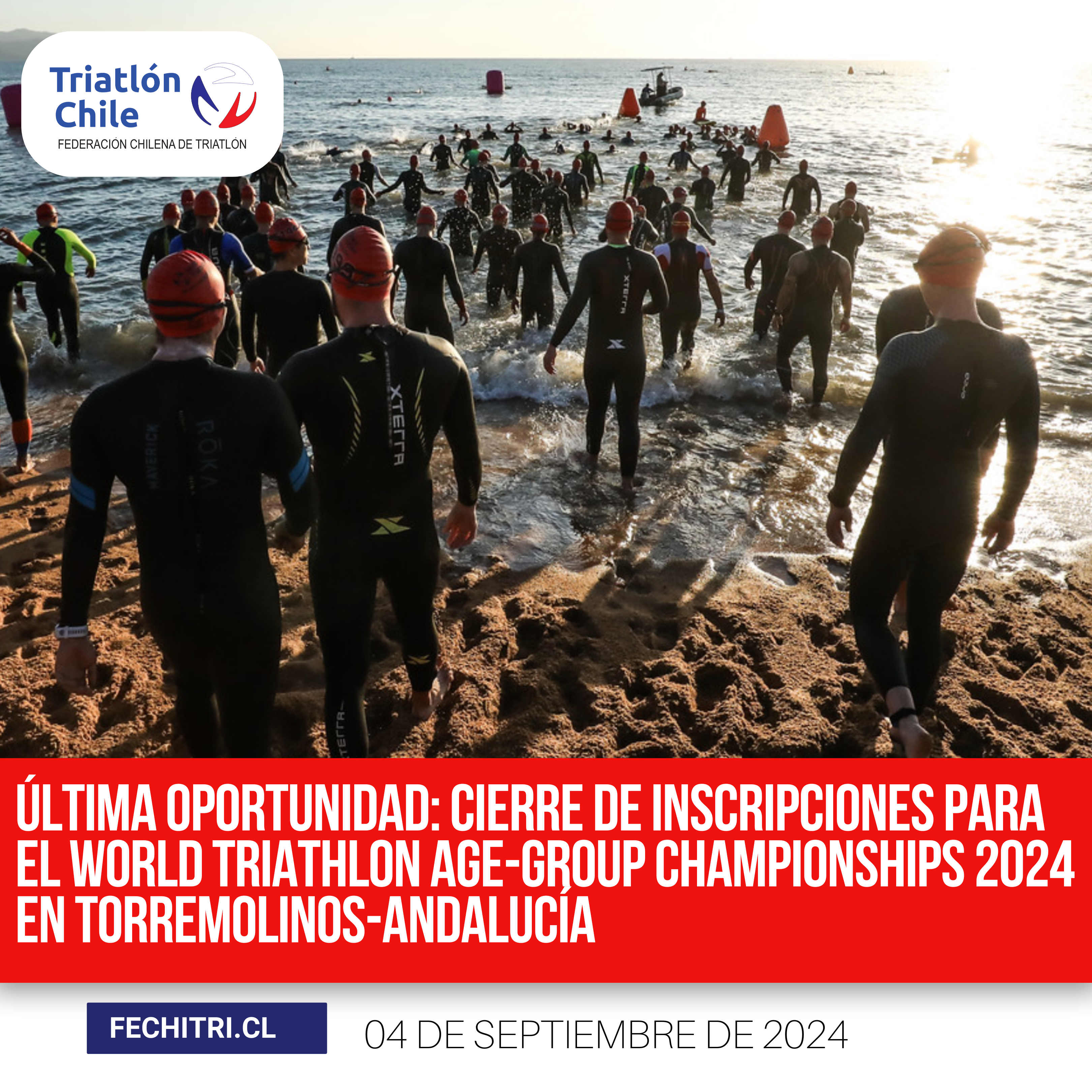 En este momento estás viendo Cierre de Inscripciones para el World Triathlon Age-Group Championships 2024 en Torremolinos, España