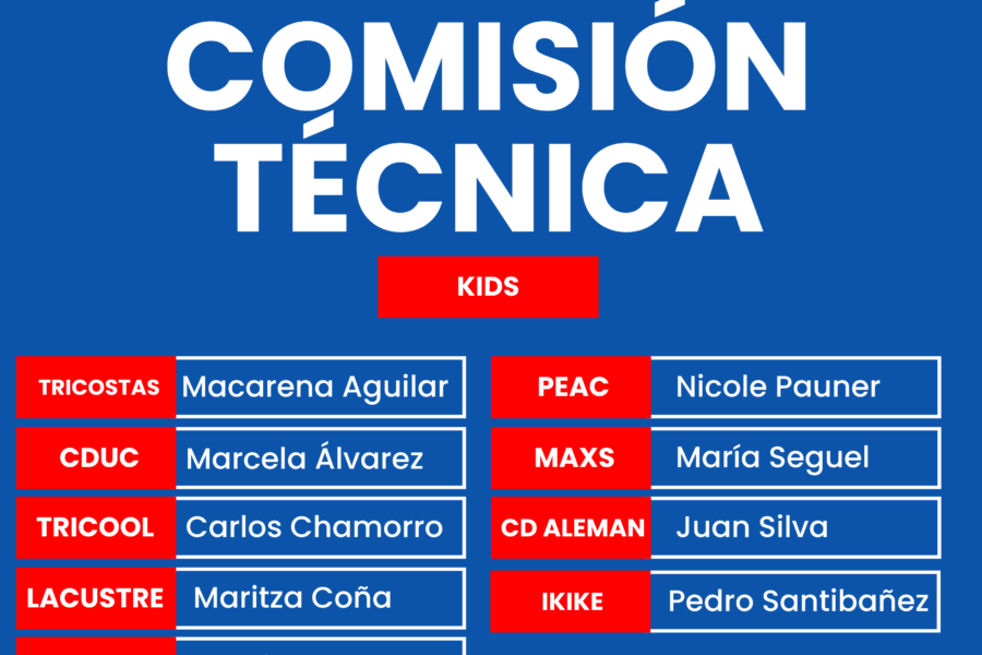 FECHITRI PRESENTA NUEVAS COMISIONES TÉCNICAS  KIDS Y AGE GROUP